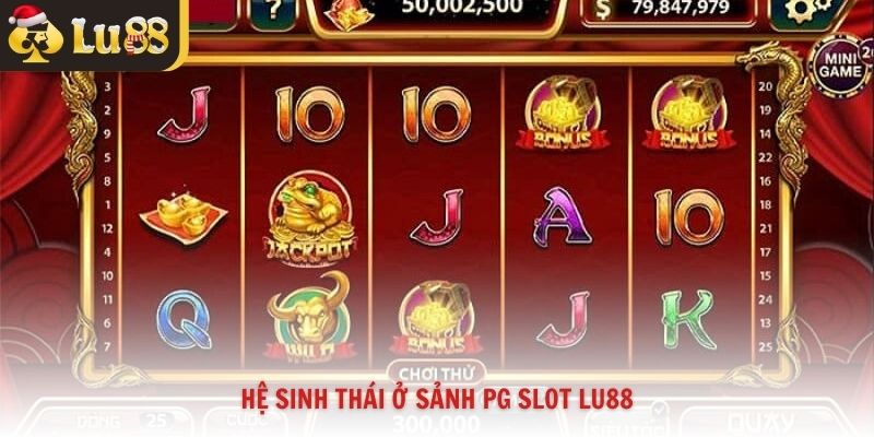 Hệ sinh thái ở sảnh Pg slot Lu88